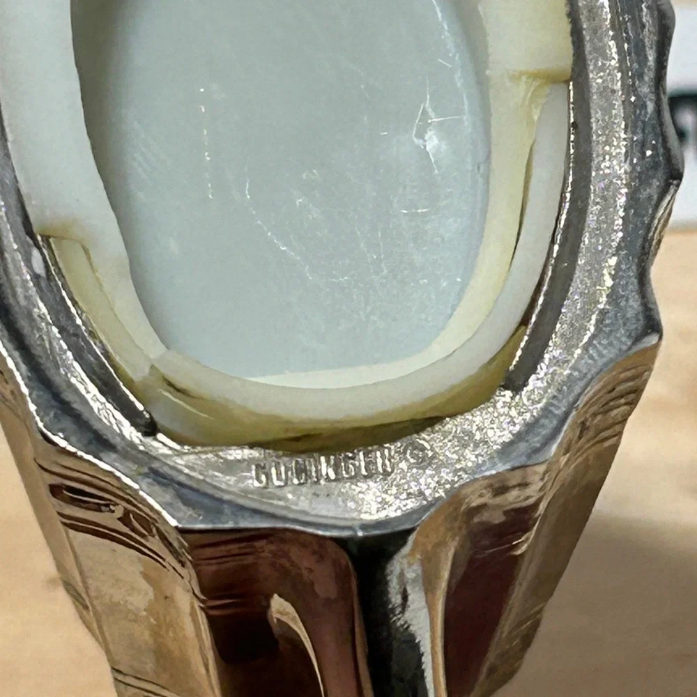 Vtg Godinger Silver Art Co. Silver-Plated Salt/Pepper Miniature‎ teapot Shaker